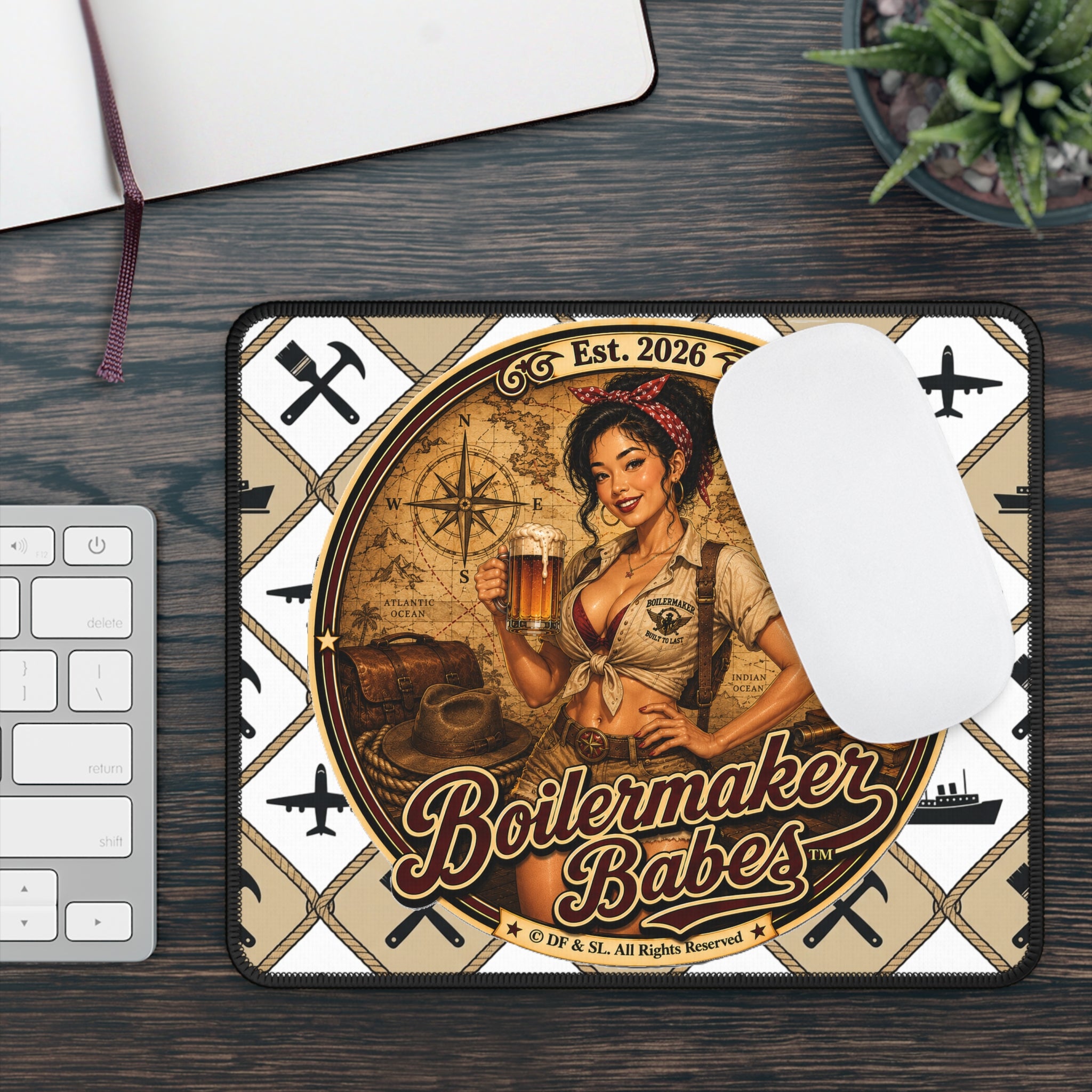 Boilermaker Babes™ Gaming Mouse Pad — Xplore! Explorer