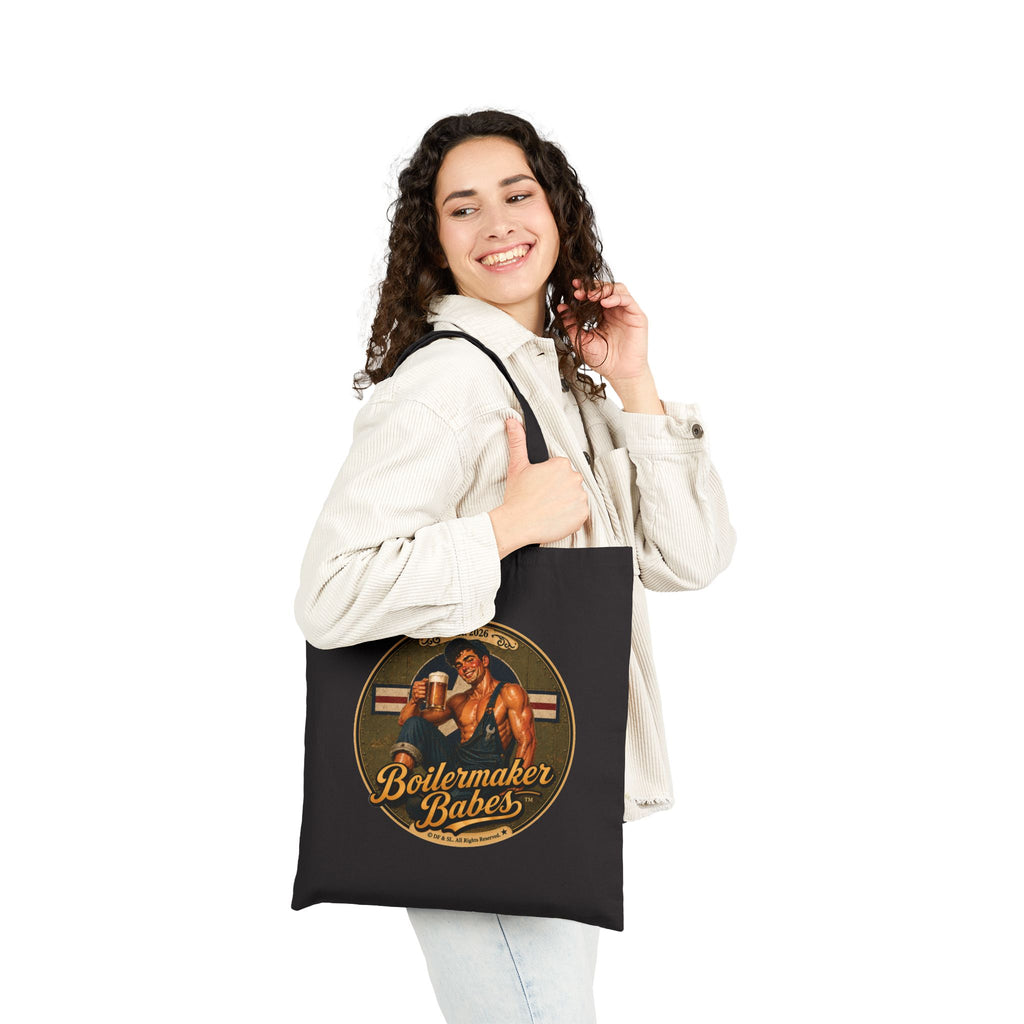 Mecham! Tote Bag — Boilermaker Babes Vintage Barbecue & Beer Canvas Tote