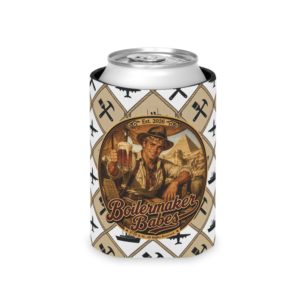 Arch! (M) – Can Sleeve - Boilermaker Babes ™ Vintage Style Pin-Up Art