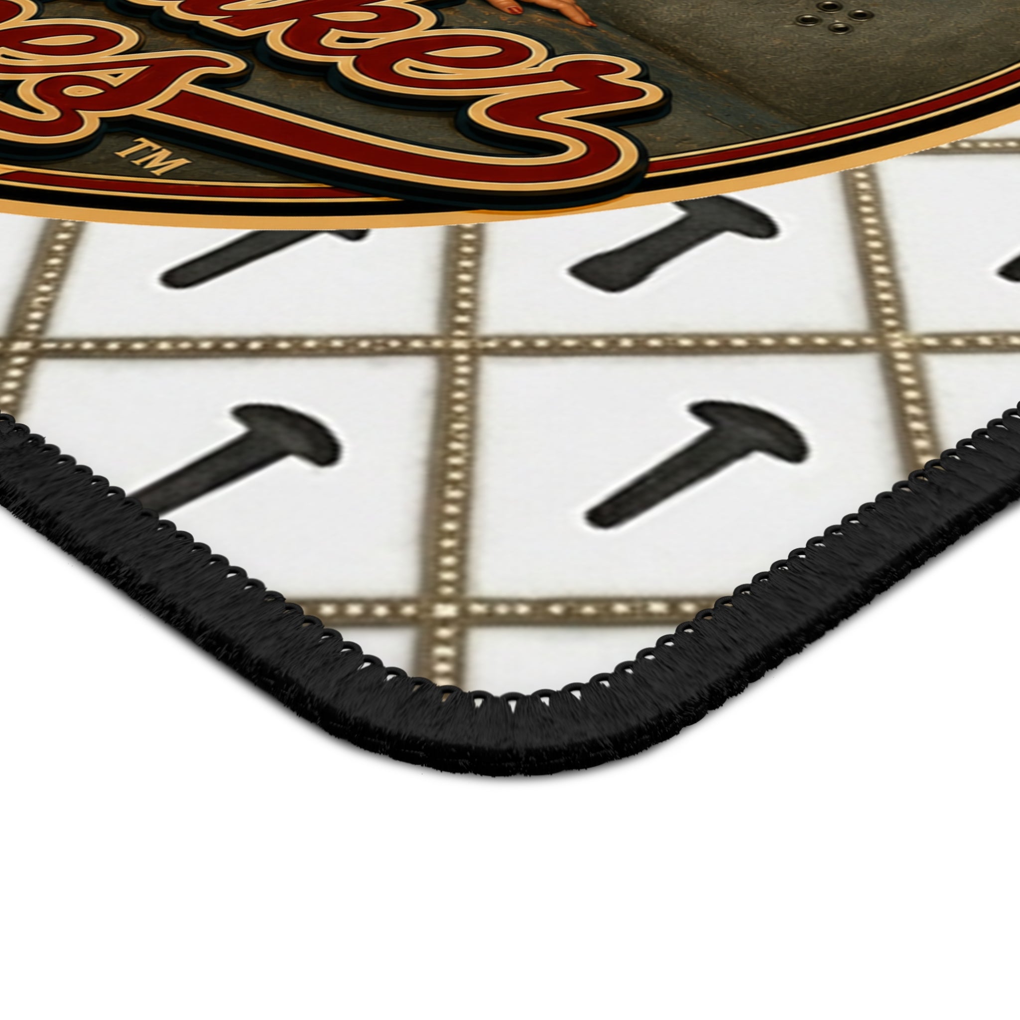 Boilermaker Babes™ Gaming Mouse Pad — Rivets! Vintage Mechanic