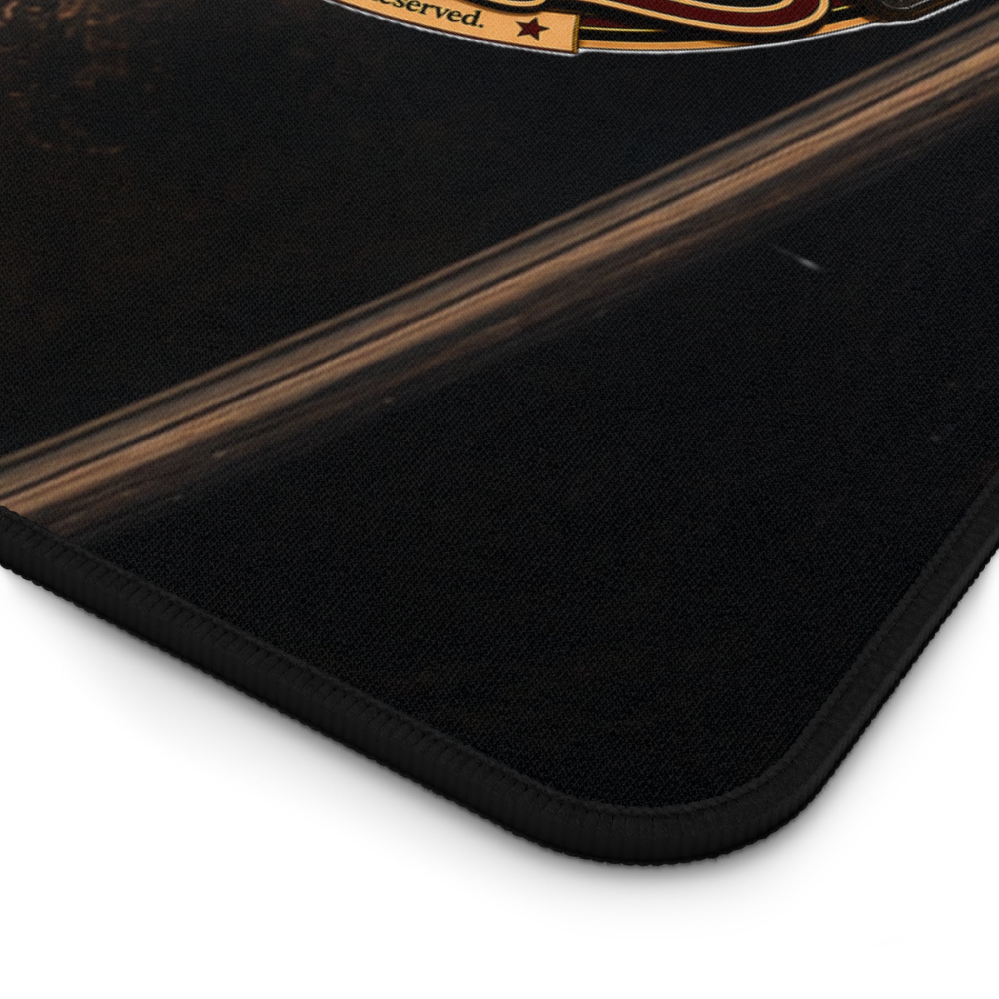 Steampunk Desk Mat | Cali! Boilermaker Babes™ Future-Past Solar Sail Sky Pirate Retro Pin-Up Art Gift - Nautical Pin-Up