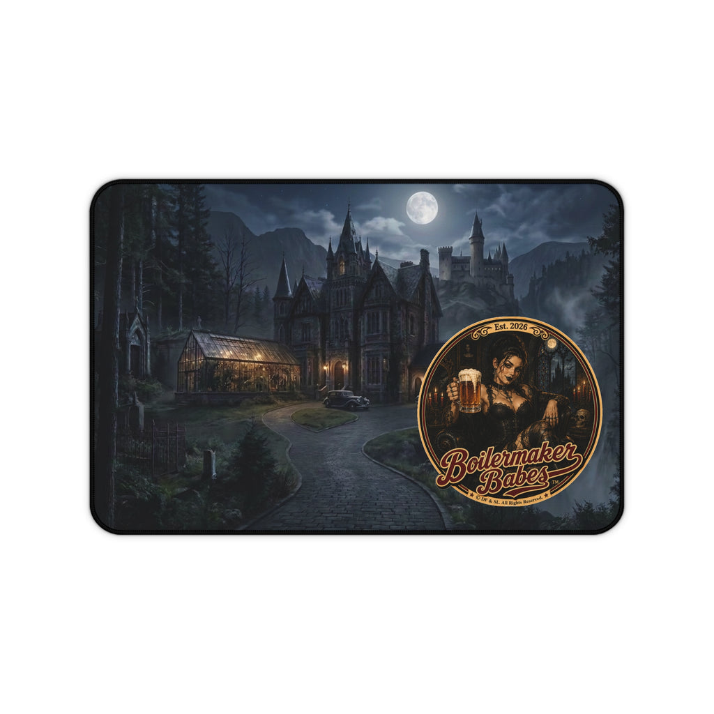 Gothic Manor Desk Mat — Boilermaker Babes ™ Game/Work Surface