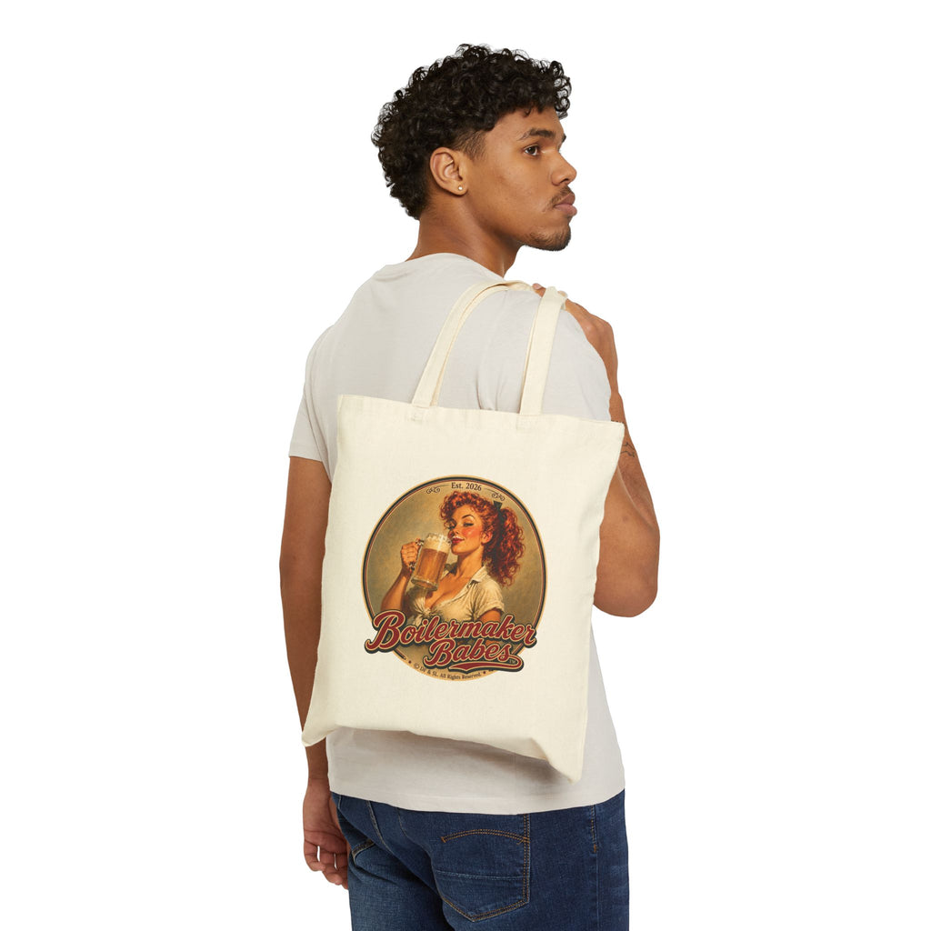 Thursti! Tote Bag — Boilermaker Babes Vintage Barbecue & Beer Canvas Tote