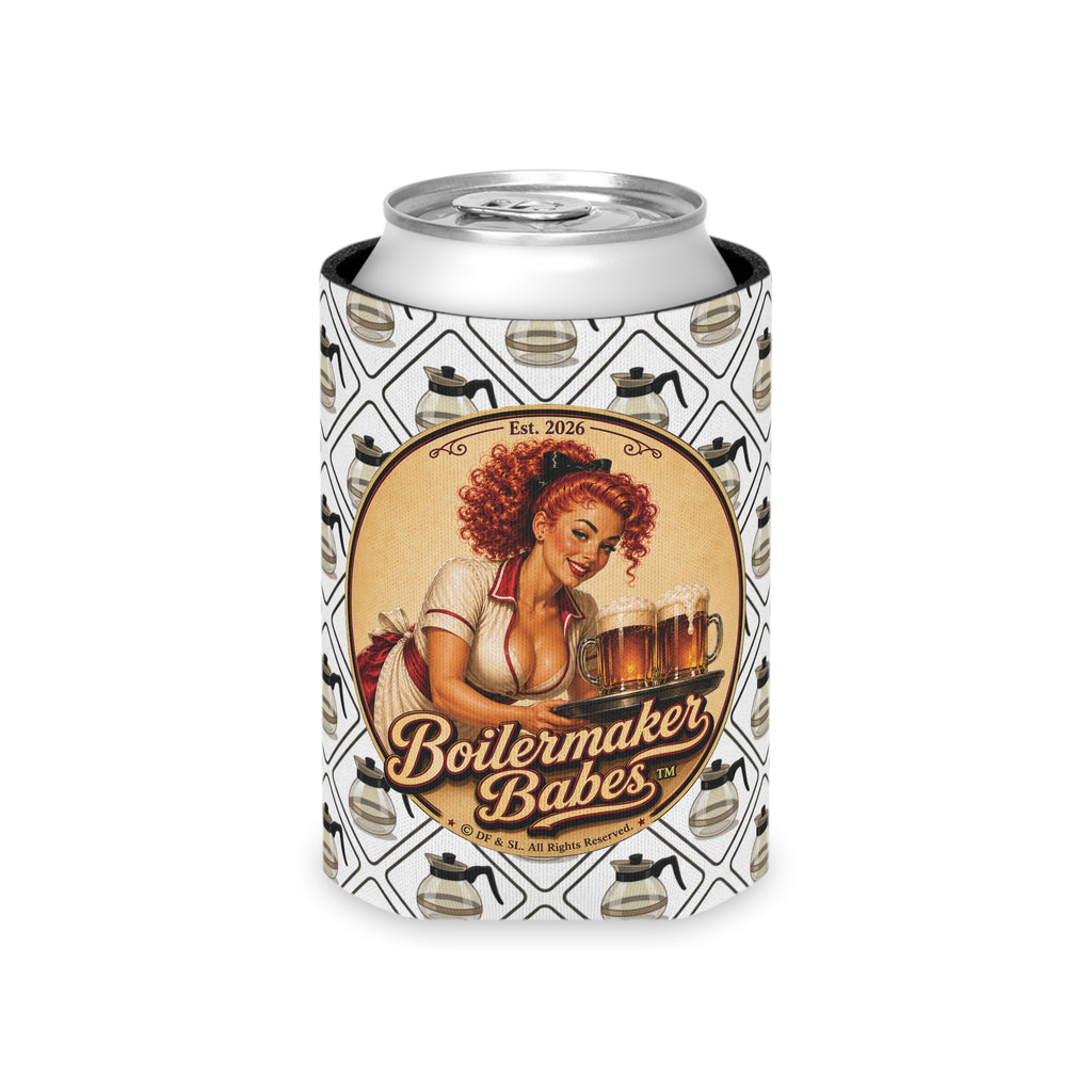 BB! (F) – Can Sleeve - Boilermaker Babes ™ Vintage Style Pin-Up Art