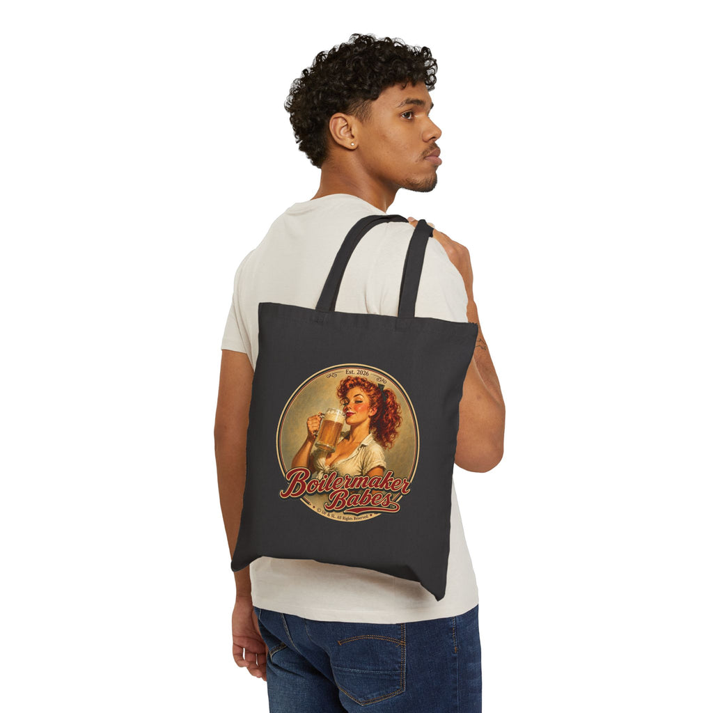 Thursti! Tote Bag — Boilermaker Babes Vintage Barbecue & Beer Canvas Tote