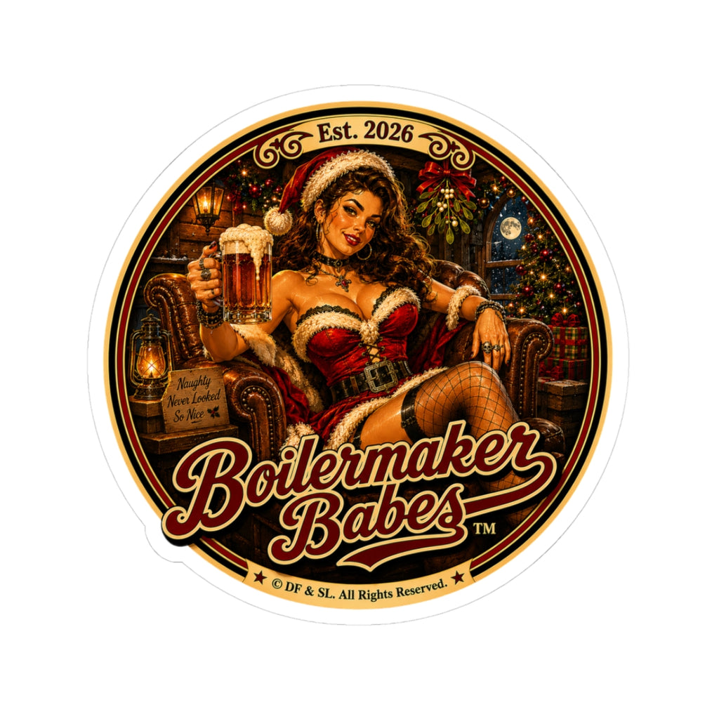 Claws! (F) - Boilermaker Babes ™   — Retro Patriotic Pin-Up Vinyl Custom Cut Sticker