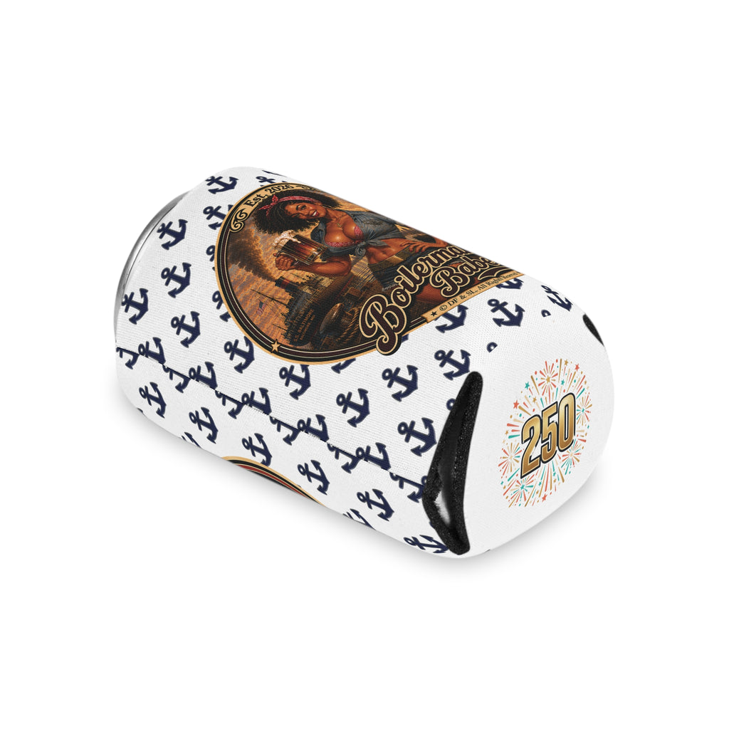 Docke! (F) – Can Sleeve - Boilermaker Babes ™ Vintage Style Pin-Up Art