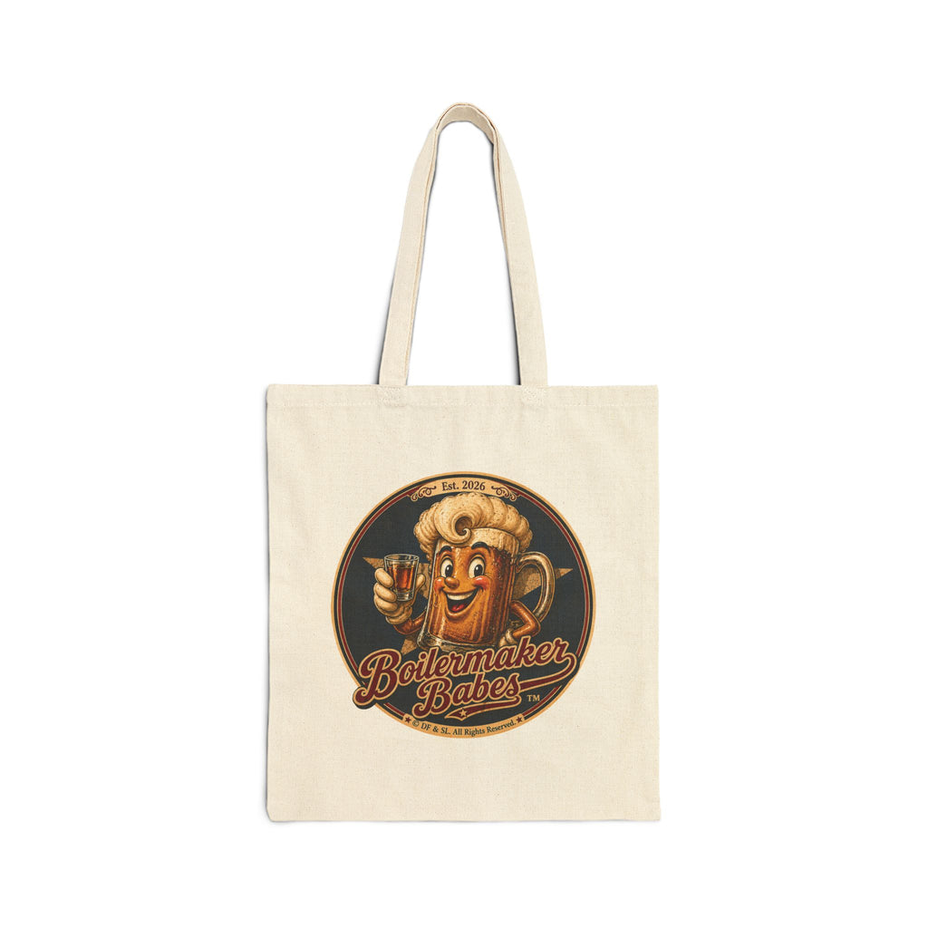 Spooki! Tote Bag — Boilermaker Babes Vintage Barbecue & Beer Canvas Tote