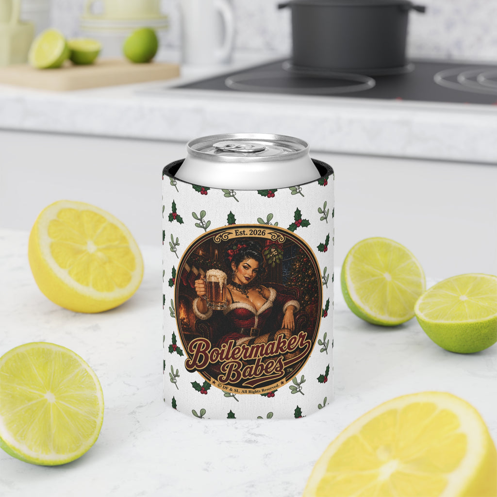 Sati! (F) – Can Sleeve - Boilermaker Babes ™ Vintage Style Pin-Up Art