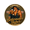 Mecham! (M) - Boilermaker Babes ™   — Retro Patriotic Pin-Up Vinyl Custom Cut Sticker