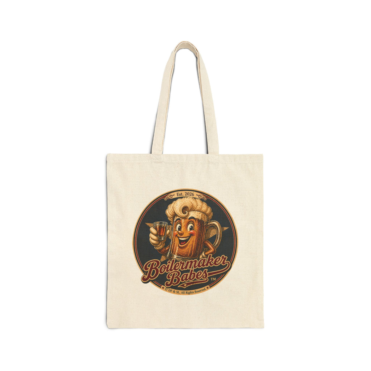 Docke! Tote Bag — Boilermaker Babes Vintage Barbecue & Beer Canvas Tote