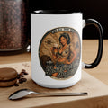 Xplore! (F) – 15oz. Accent Mug - Boilermaker Babes ™ Vintage Style Pin-Up Art