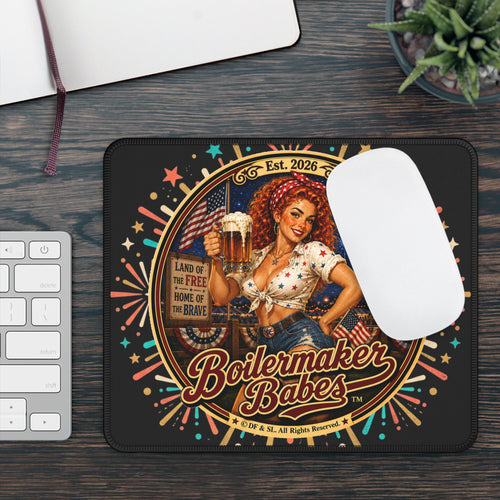 Boilermaker Babes™ Gaming Mouse Pad — 250! Happy 4th!