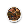 Vini! (F) Boilermaker Babes ™ Vintage Pin-Up Acrylic Wall Clock — Rustic Farmhouse Kitchen Decor