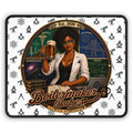 Mati! (F) - Boilermaker Babes ™ Gaming Mouse Pad — Vintage Wine Pin-Up Desk Mat