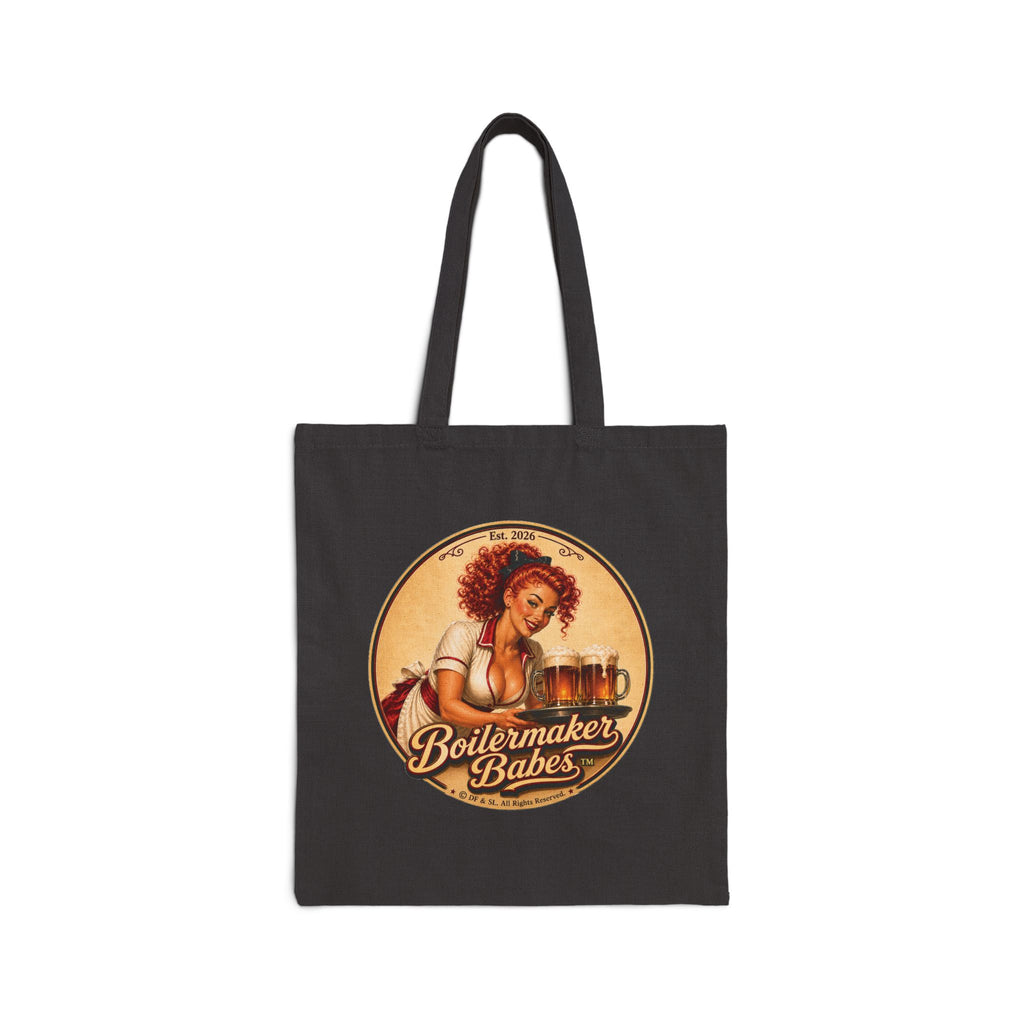 BB! Tote Bag — Boilermaker Babes Vintage Barbecue & Beer Canvas Tote