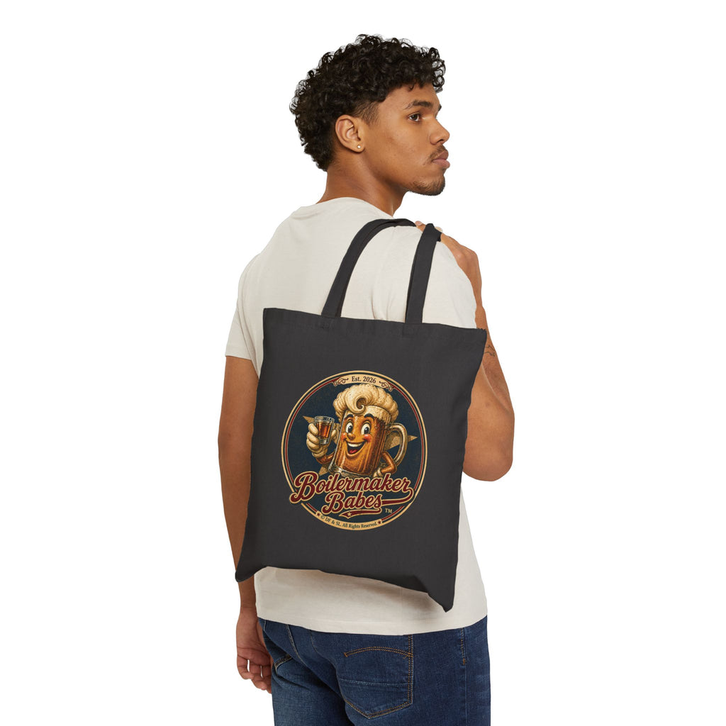 Cali! Tote Bag — Boilermaker Babes Vintage Barbecue & Beer Canvas Tote