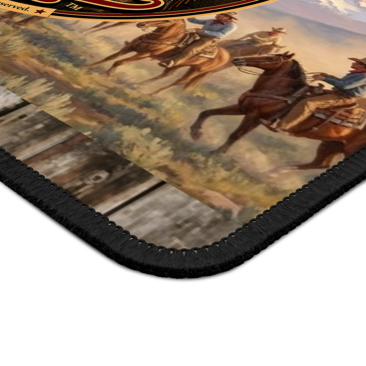 Boilermaker Babes™ Gaming Mouse Pad — Cowboy Up! Western