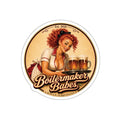 BB! Boilermaker Babes ™ — Retro/Vintage Pin-Up Die-Cut Sticker