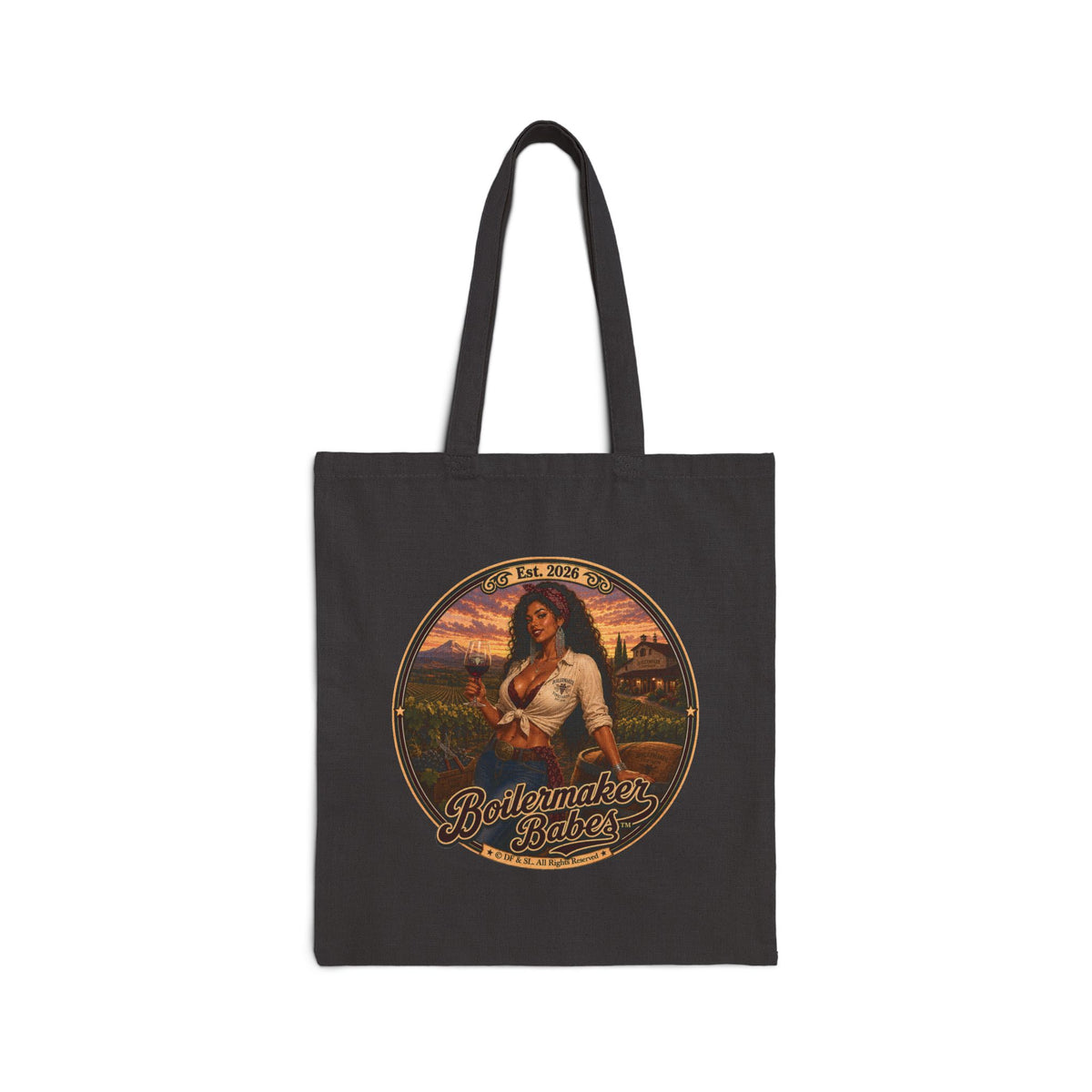 Vini! Tote Bag — Boilermaker Babes Vintage Barbecue & Beer Canvas Tote