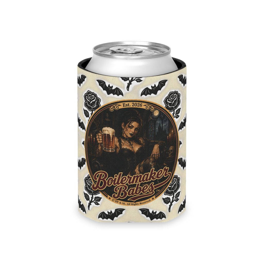 Spooki! (F) – Can Sleeve - Boilermaker Babes ™ Vintage Style Pin-Up Art