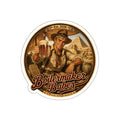 Arch! Boilermaker Babes ™ — Retro/Vintage Pin-Up Die-Cut Sticker