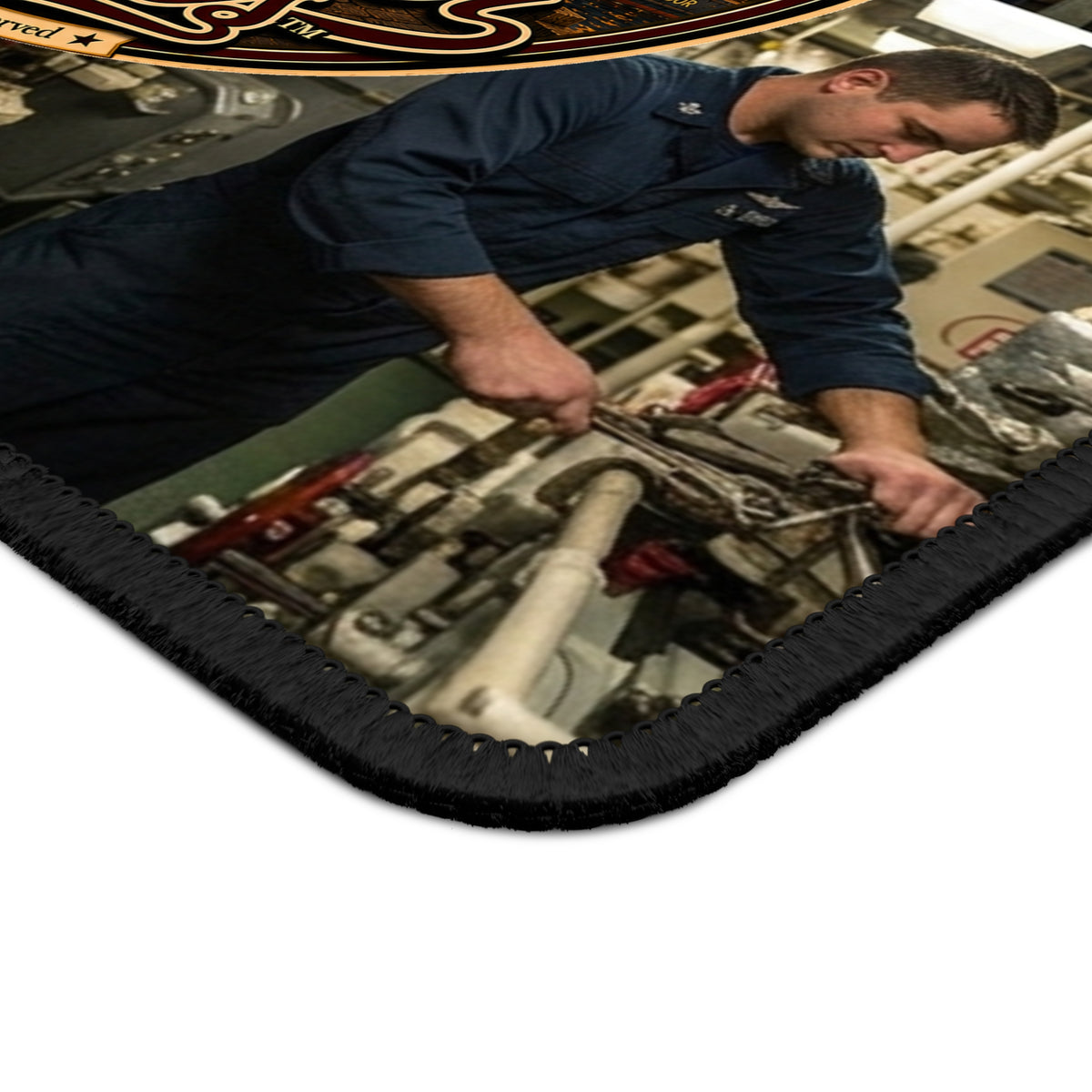 Boilermaker Babes™ Gaming Mouse Pad — Docke! (Dockmaster)