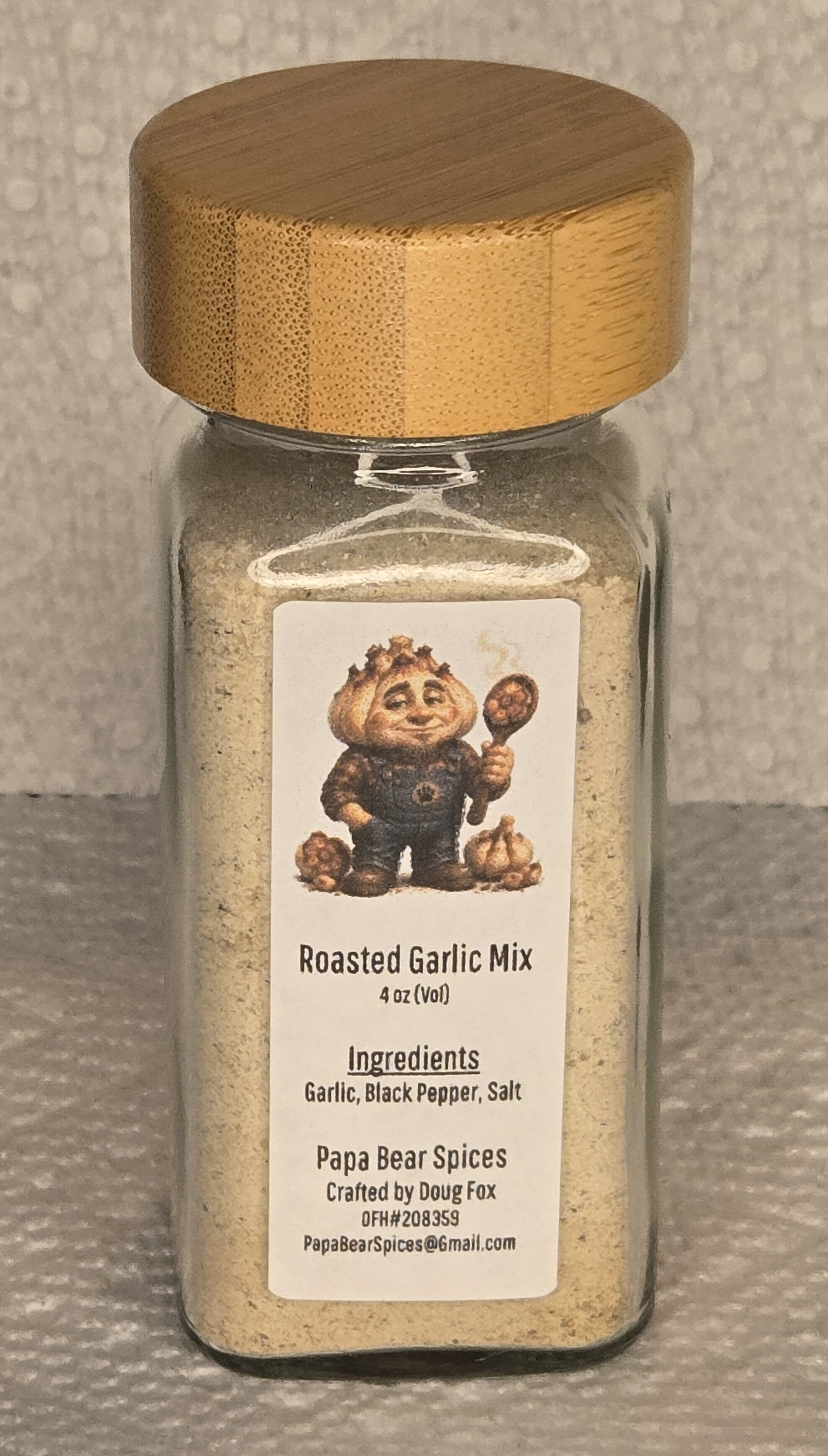 Garlic Blend, Dry Roasted